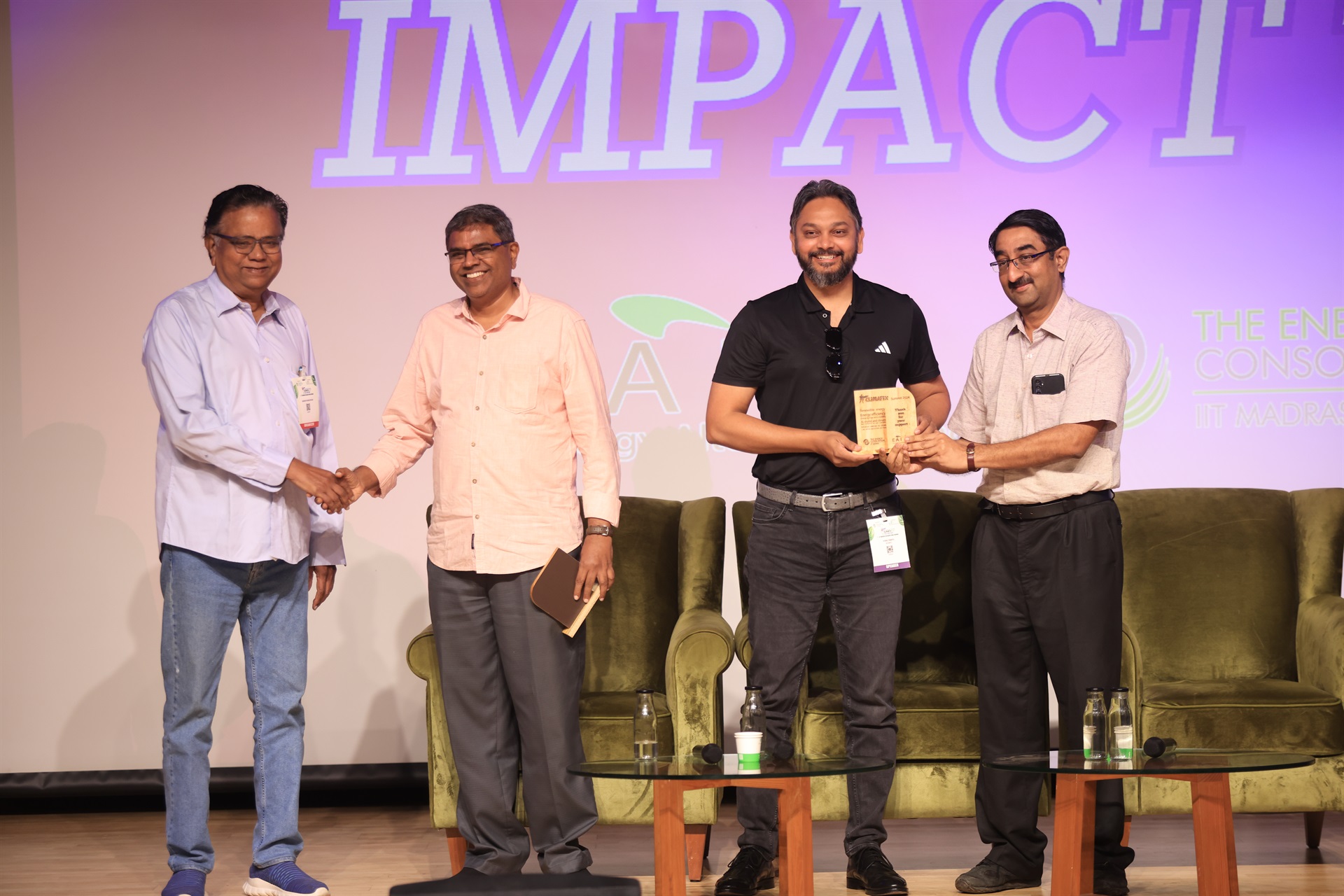 Impacters felicitation - Impact talk @ CLIMAFIX Summit 2024