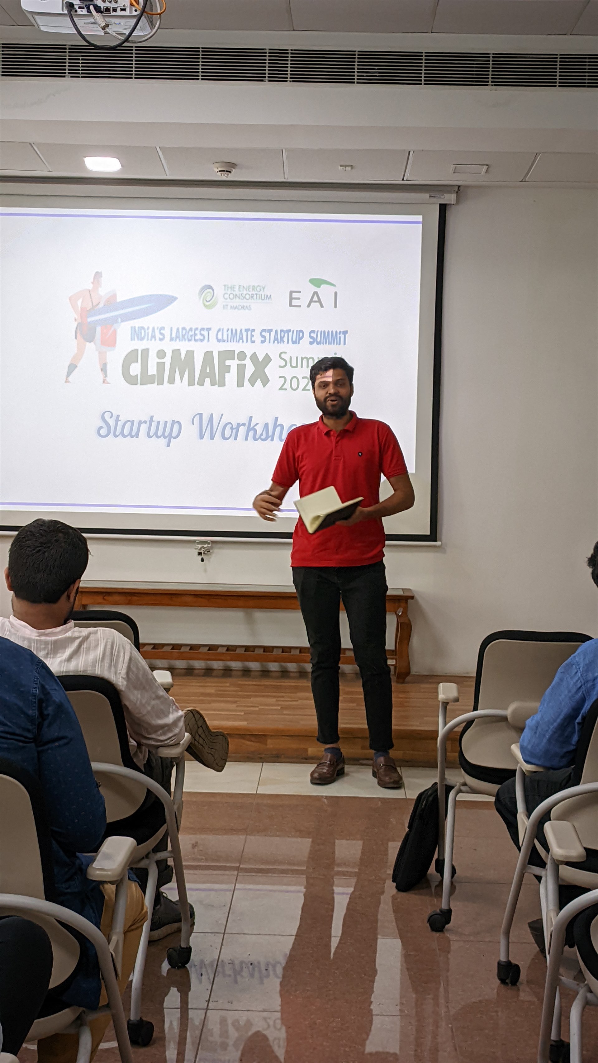 Santosh Kumar - Li Circle @ CLIMAFIX Startup Workshop 2024