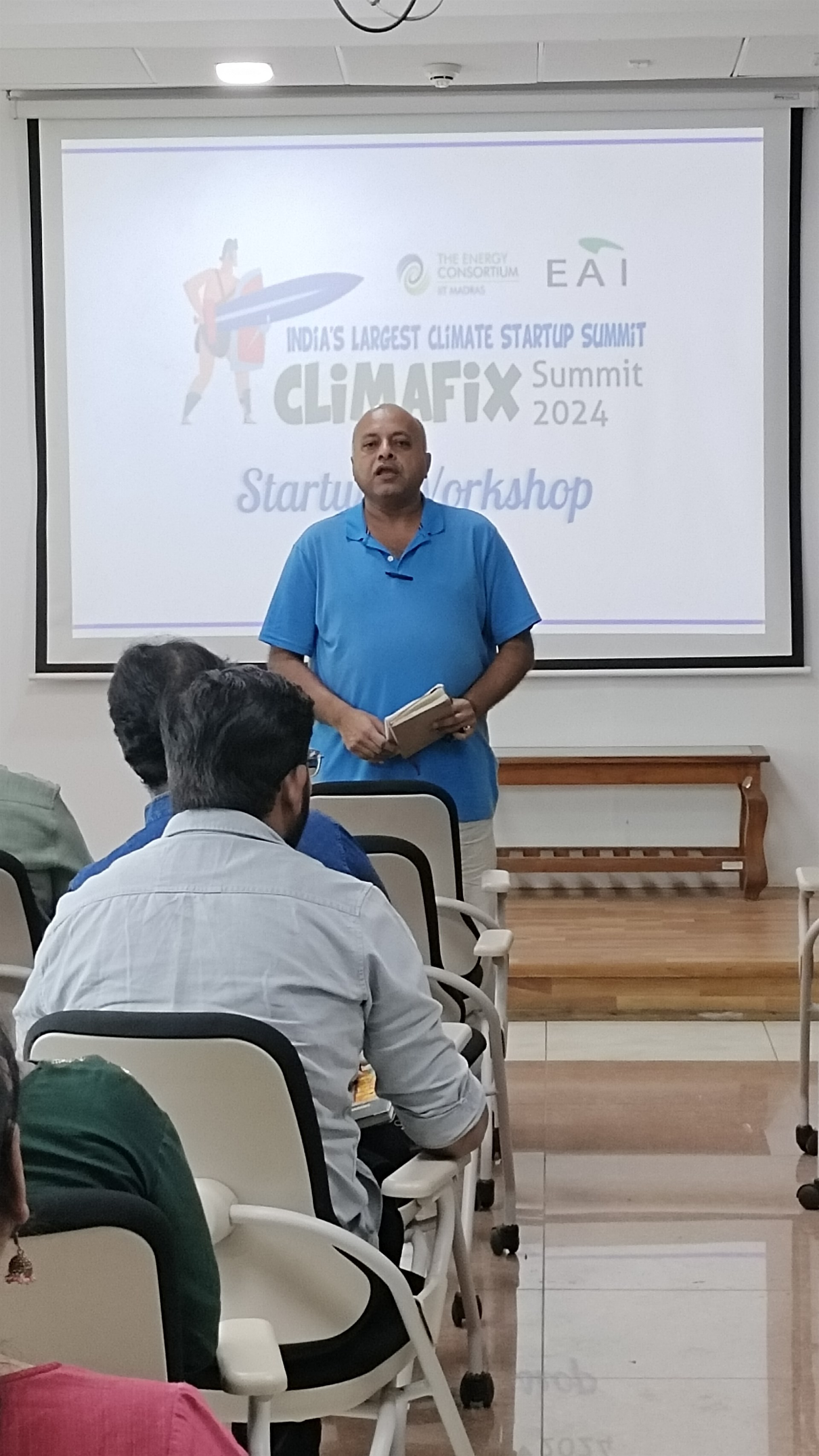 Sumeer Kumar - BluFlash Consulting & Labs @ CLIMAFIX Startup Workshop 2024